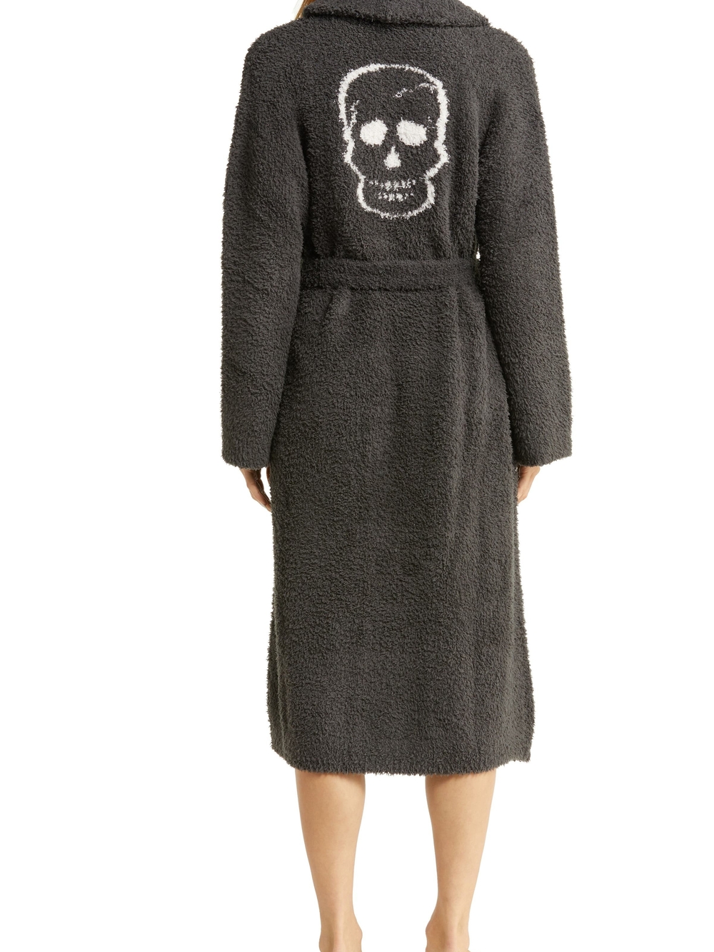 BAREFOOT DREAMS LUXURY SKULL WOMEN'S PLUSH ROBE